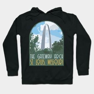 Gateway Arch Decal Hoodie